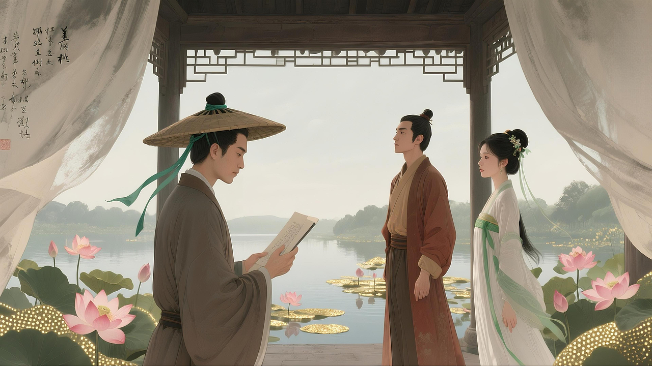 陆游|《放翁归来》-纪念陆游诞辰900周年（图ZMzk5NjY4OTA0） - AI作品 - 站酷设计师笔头菜原创素材 - 站酷ZCOOL