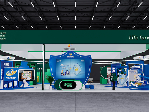 2025李曼大会勃林格殷格翰展台