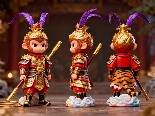 2. 《萌趣孙大圣：国风手办赏》 “萌趣” 展现