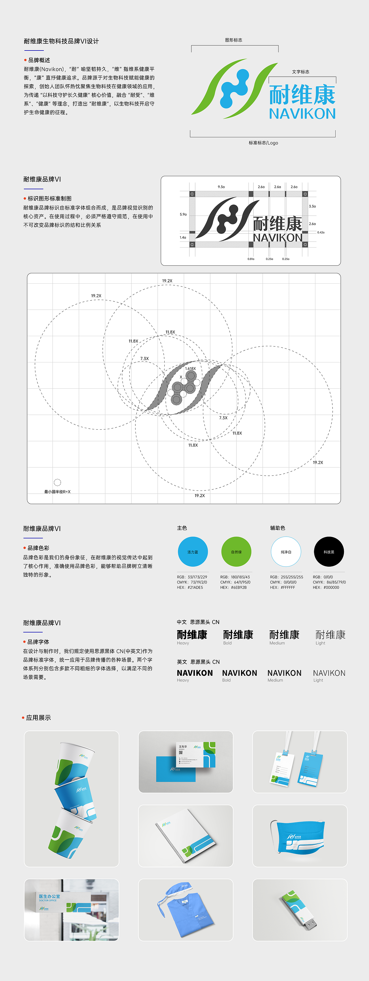 耐维康品牌VI设觉设计（图ZMzk5Njc1MzI4） - Logo - 站酷设计师UBoko原创素材 - 站酷ZCOOL