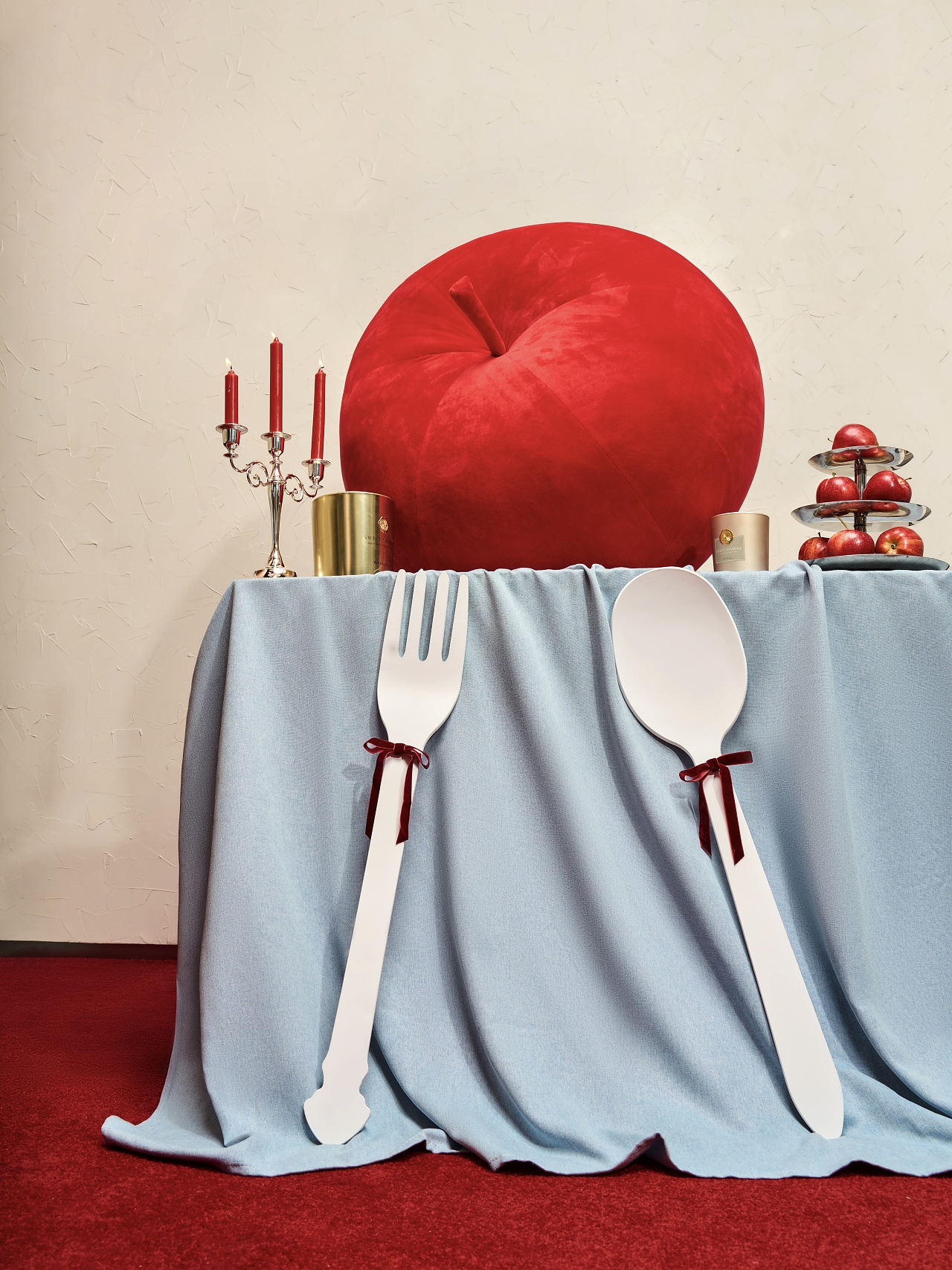 春生生画｜如何拍摄「一眼就很gaga的圣诞视觉🍎」（图ZMzk5Njc1MzM2） - 时尚/艺术摄影 - 站酷设计师春生生画原创素材 - 站酷ZCOOL