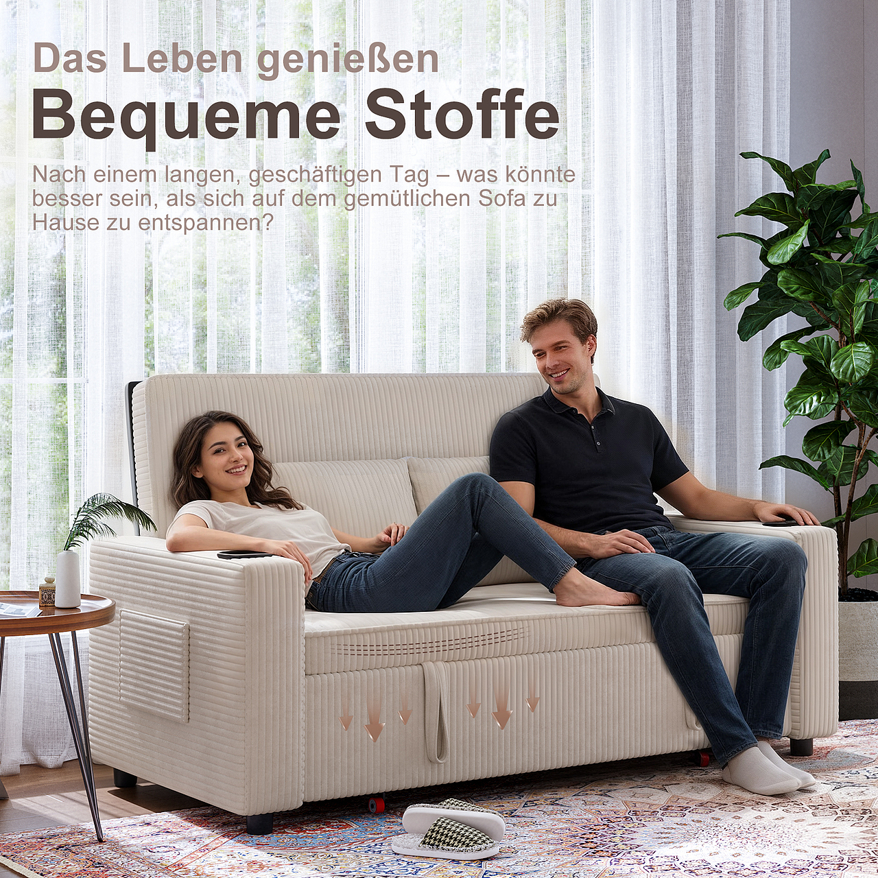 Amazon |米白色沙发 | 打造舒适场景