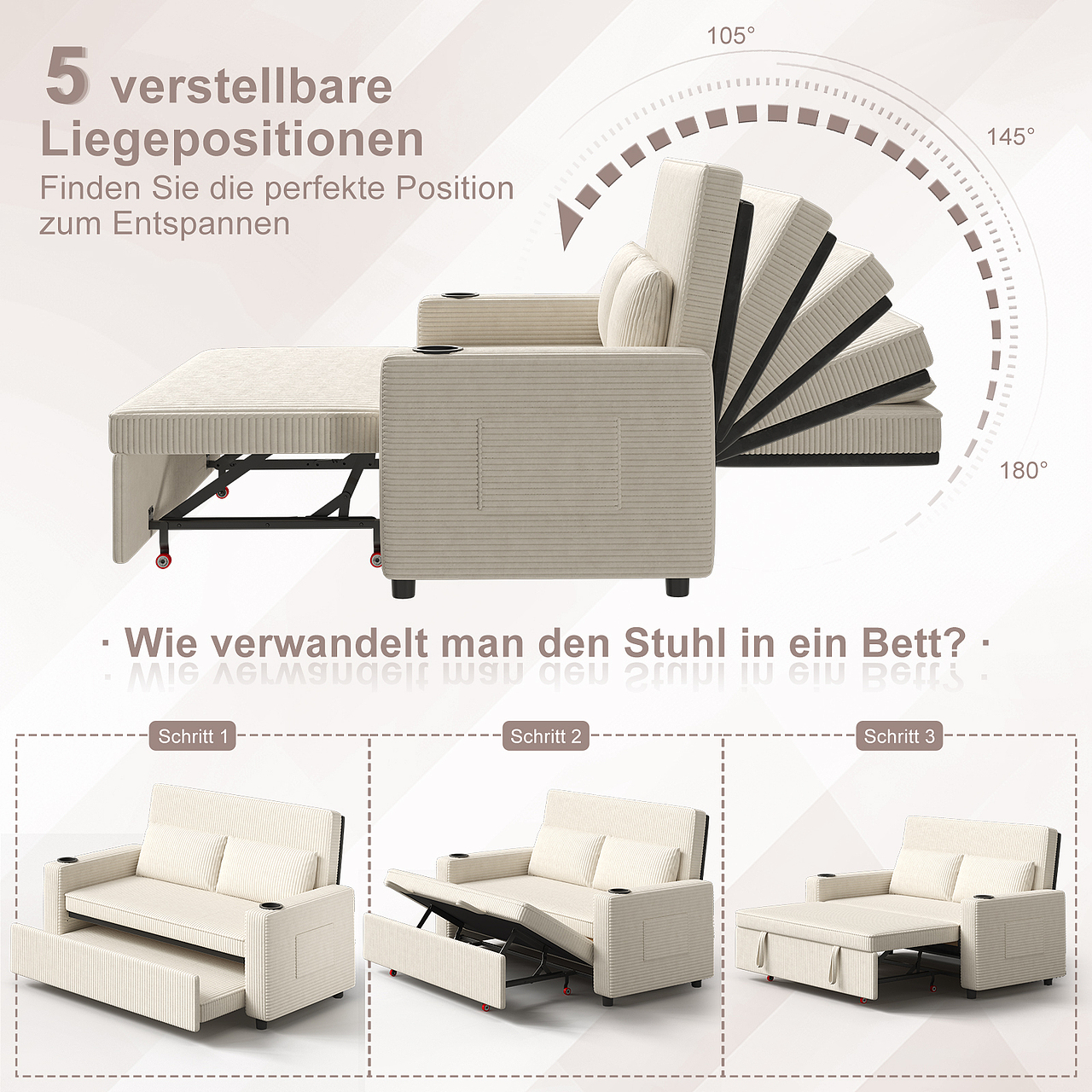 Amazon |米白色沙发 | 打造舒适场景