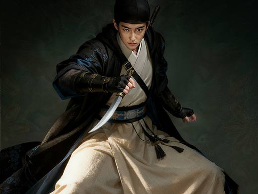 一些影视造型设计图。