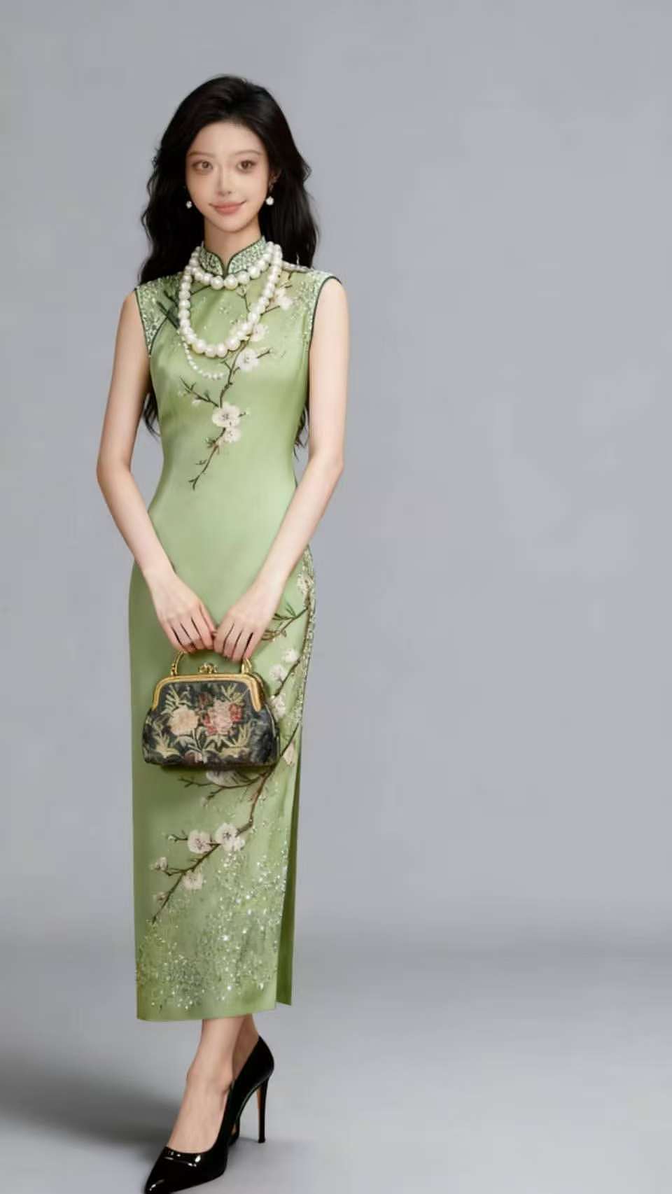 优雅风实用型旗袍穿着系列