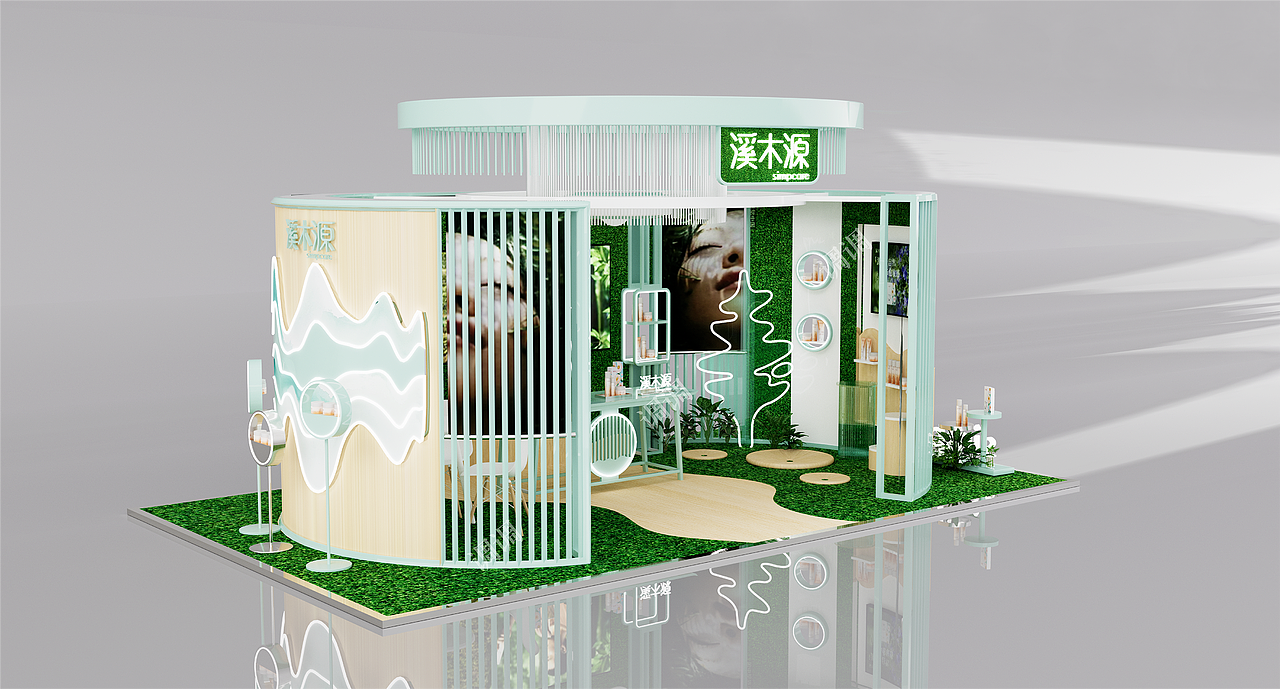 “自然護(hù)膚” 的具象化??（圖ZMzk5Njk2NDEy） - 其他三維 - 站酷設(shè)計(jì)師調(diào)調(diào)774324691原創(chuàng)素材 - 站酷ZCOOL