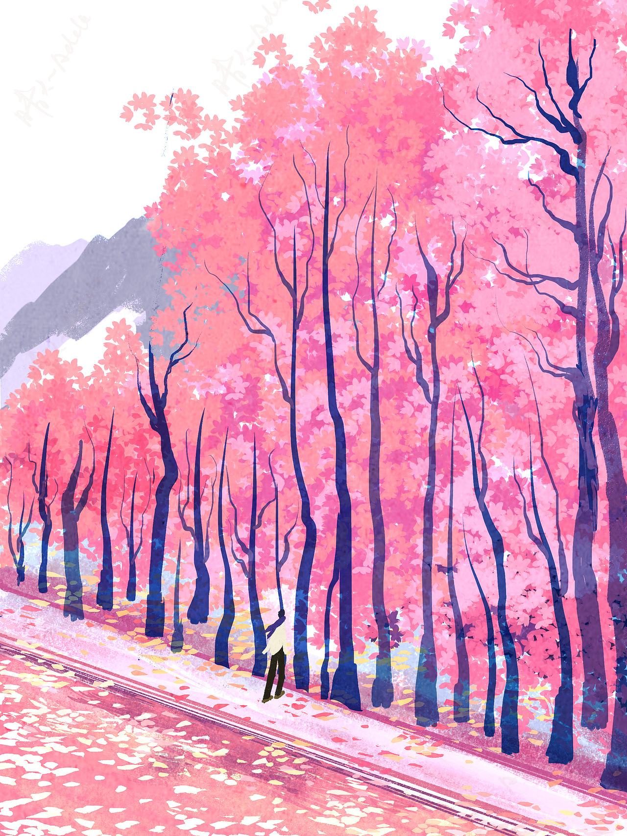 十一月作品合集（图ZMzk5Njk2NzA4） - 商业插画 - 站酷设计师晴天Adela原创素材 - 站酷ZCOOL