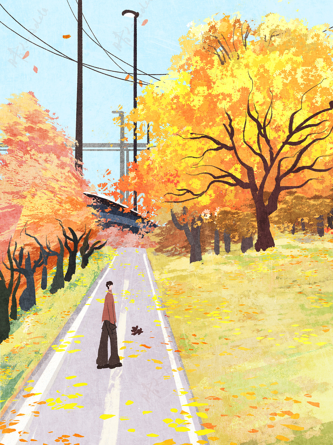 十一月作品合集（图ZMzk5Njk2NzE2） - 商业插画 - 站酷设计师晴天Adela原创素材 - 站酷ZCOOL