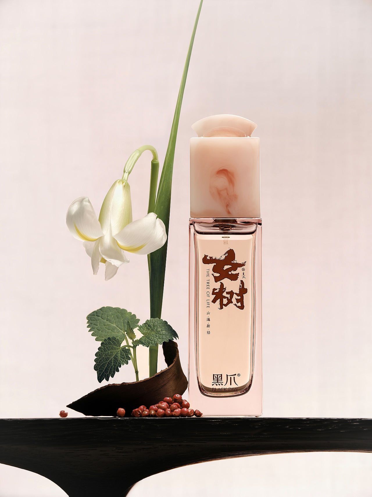 国风精修 · 黑爪香水：梦菩提&山海新经系列（图ZMzk5NzA3OTky） - 修图/后期 - 站酷设计师晨曦_商业修图原创素材 - 站酷ZCOOL