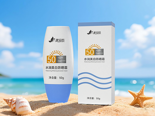防晒霜详情页