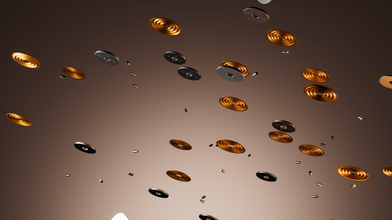 C4D 音响动画练习