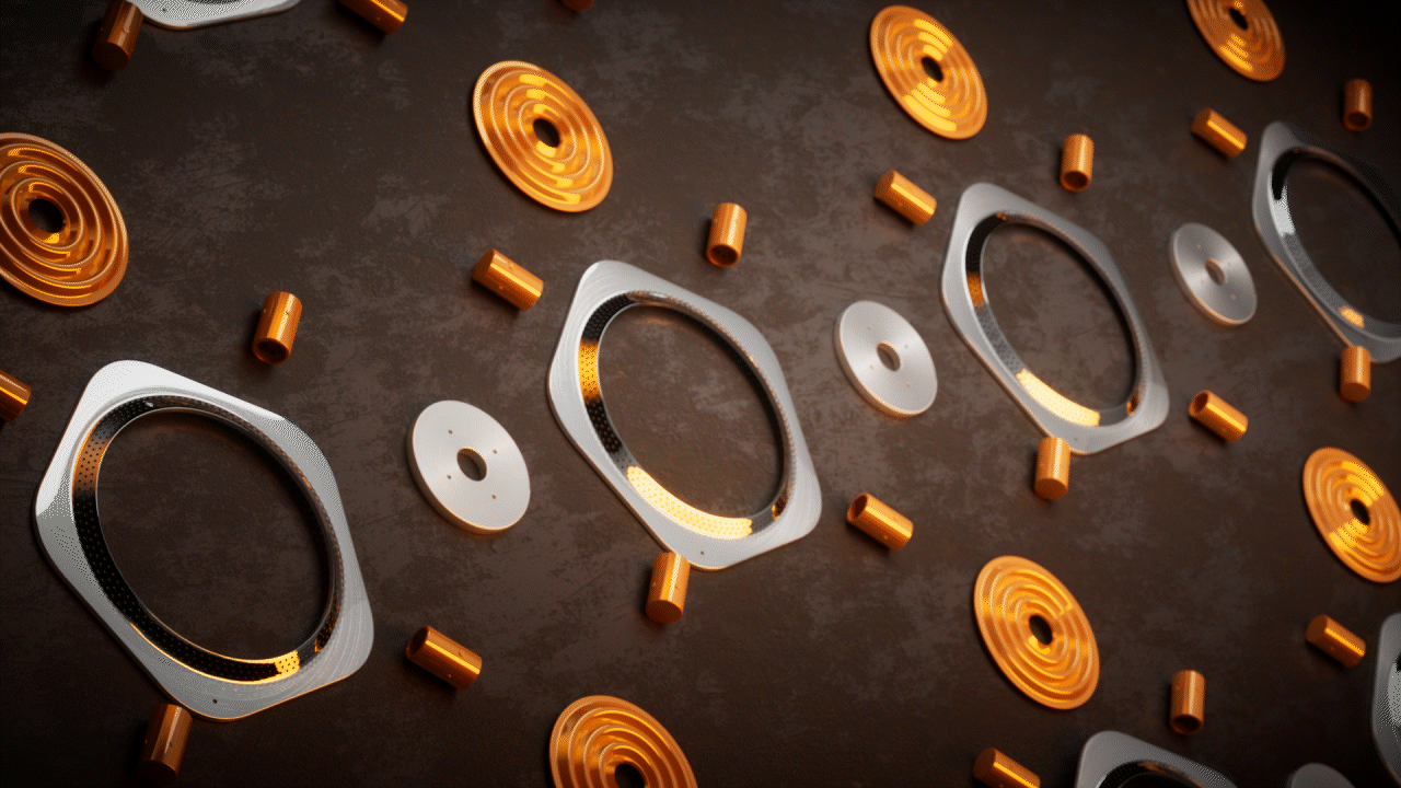 C4D 音响动画练习