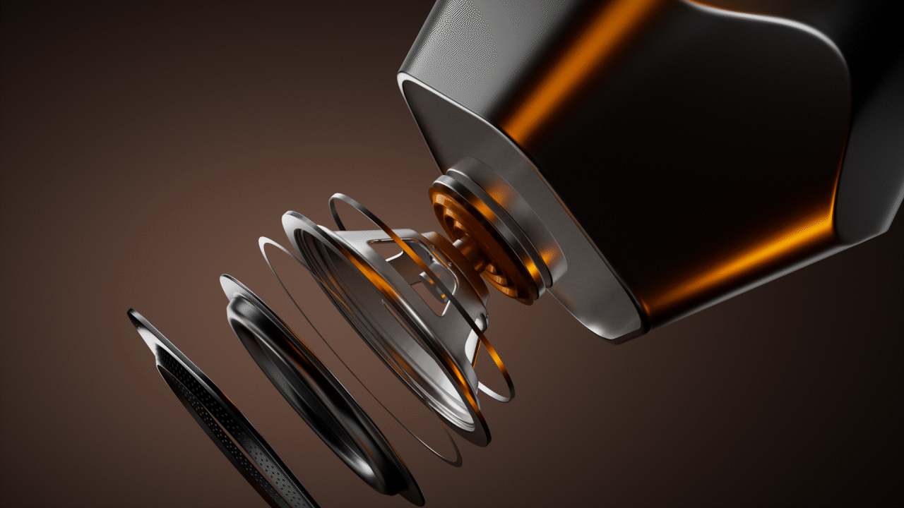 C4D 音响动画练习