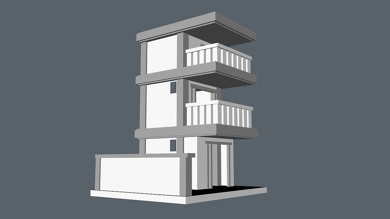 博友佳建房-室内别墅设计-效果图/户型图