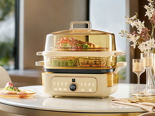 康宁二代电蒸锅┃比度视觉