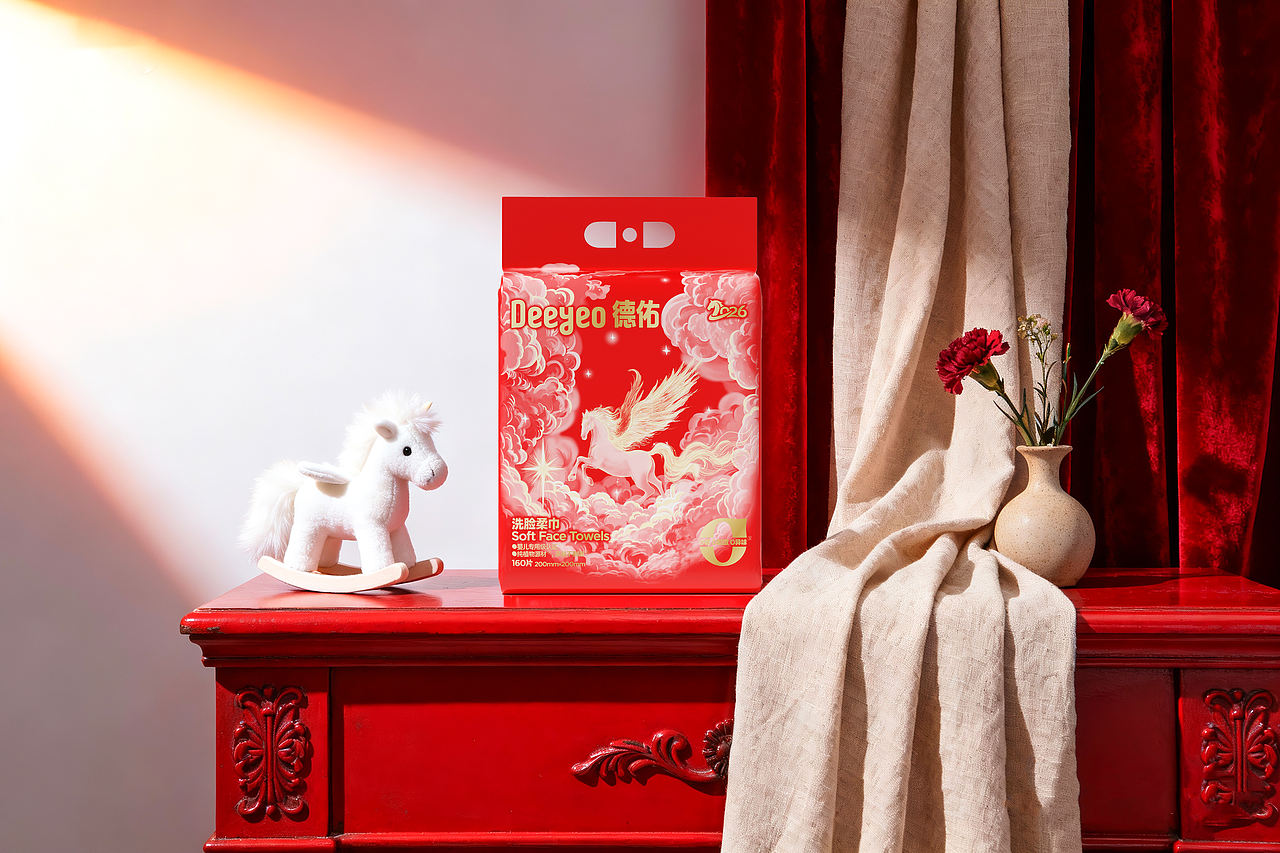 马年限定洗脸柔巾/全棉柔巾（图ZMzk5NzE5Mjg0） - 包装 - 站酷设计师笑语XIAOYU原创素材 - 站酷ZCOOL
