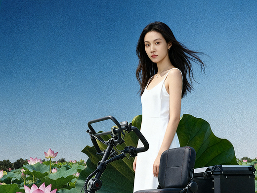 电动助力三轮车详情页