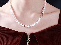 简约大方的珍珠项链💕