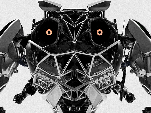 机器人渲染（个人主页-ZNzI4NjYwMjg=） - 机械/交通 - 站酷设计师深圳范三渲3D原创素材 - 站酷ZCOOL