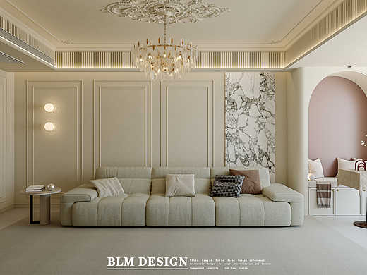 法式家装效果图案例