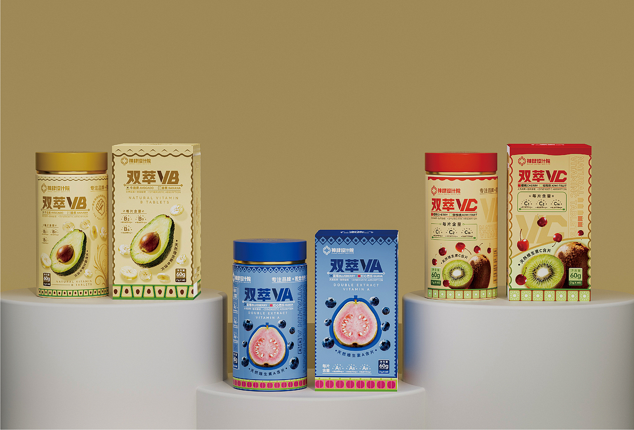 包装设计/多吃水果补充维生素