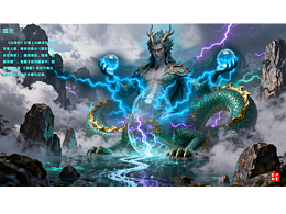 许云雷著上古神话《龙族》创世神雷神IP形象