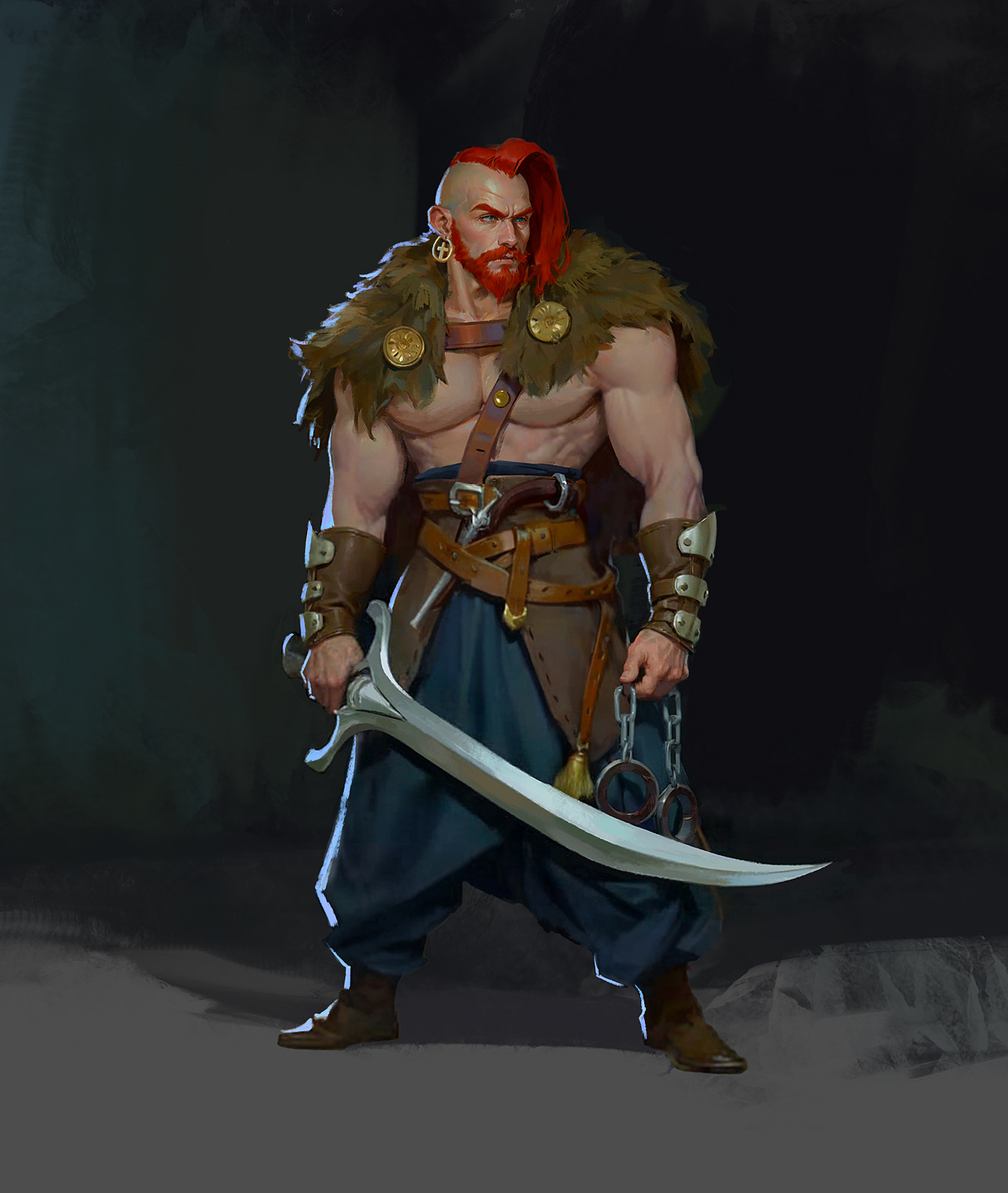 哥萨特战士（图ZMzk5NzM4MjA0） - 概念设定 - 站酷设计师AllanYoung原创素材 - 站酷ZCOOL