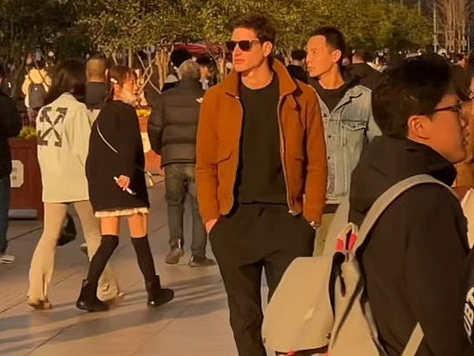 情人法国帅哥Valentin在沪