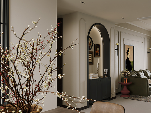 复古法式高端效果案例表现