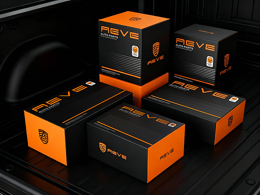AEVE 汽车零部件品牌设计方案-悟杰品牌视觉设计
