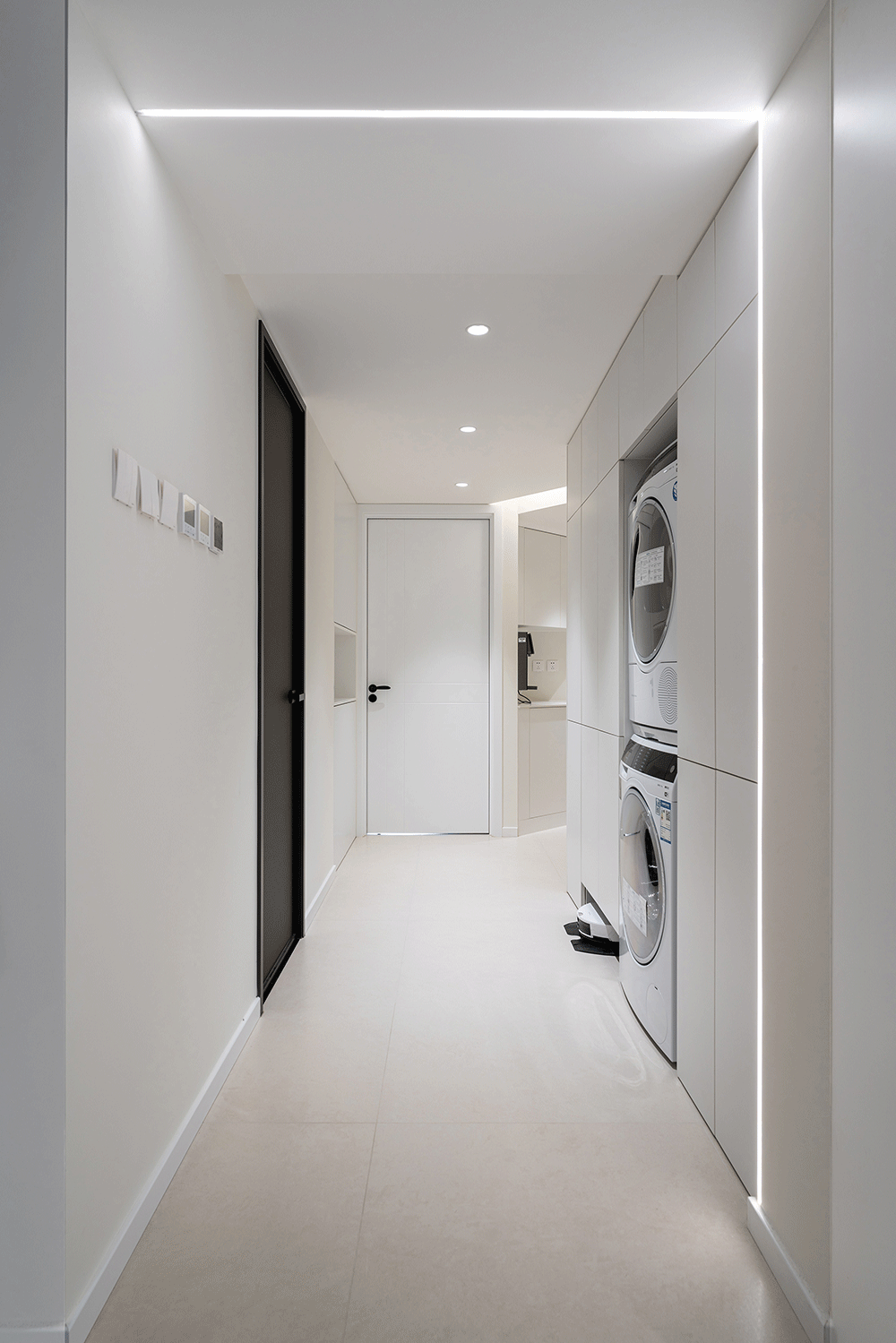 180㎡简约大平层，大横厅布局满足四口人的全部幻想（图ZMzk5NzUxOTky） - 家装设计 - 站酷设计师久栖设计原创素材 - 站酷ZCOOL