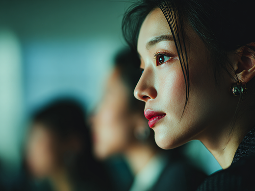 AIGC AI影像·《气度，从唇开始》
