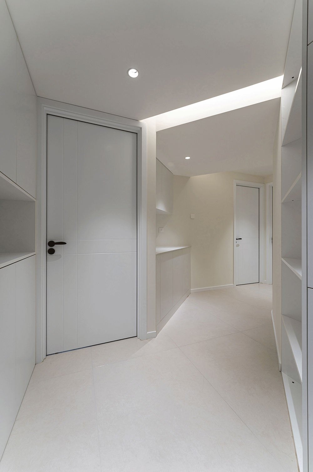 180㎡简约大平层，大横厅布局满足四口人的全部幻想（图ZMzk5NzUyMDEy） - 家装设计 - 站酷设计师久栖设计原创素材 - 站酷ZCOOL