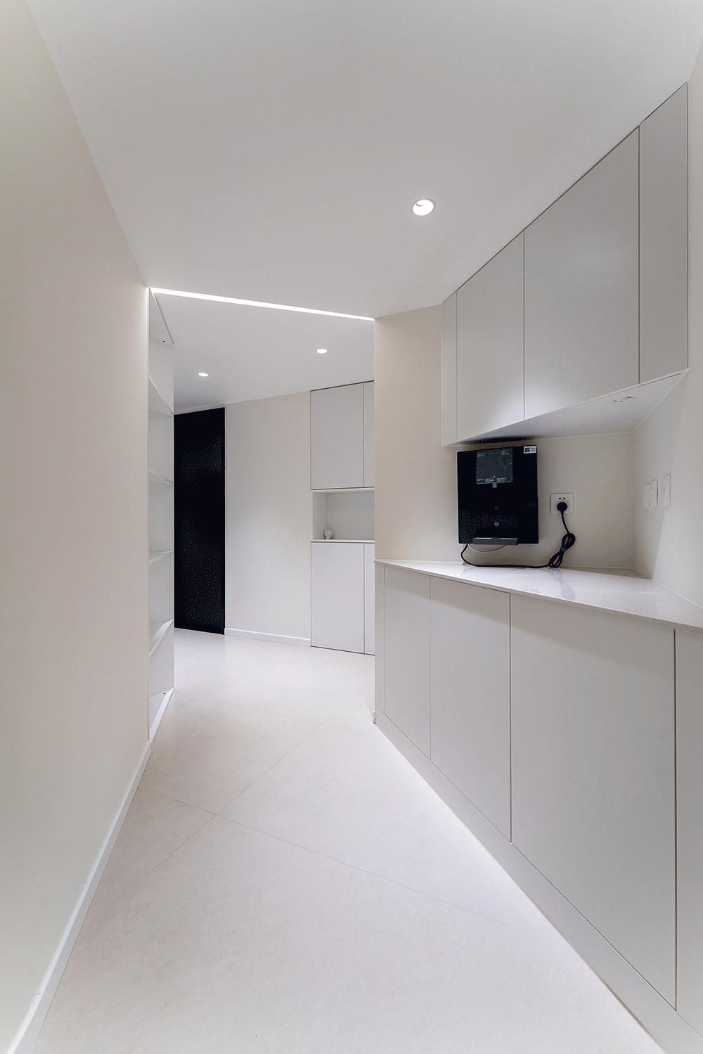 180㎡简约大平层，大横厅布局满足四口人的全部幻想（图ZMzk5NzUyMDQ4） - 家装设计 - 站酷设计师久栖设计原创素材 - 站酷ZCOOL