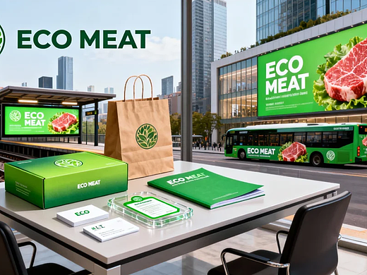 人造肉食品公司品牌策划设计