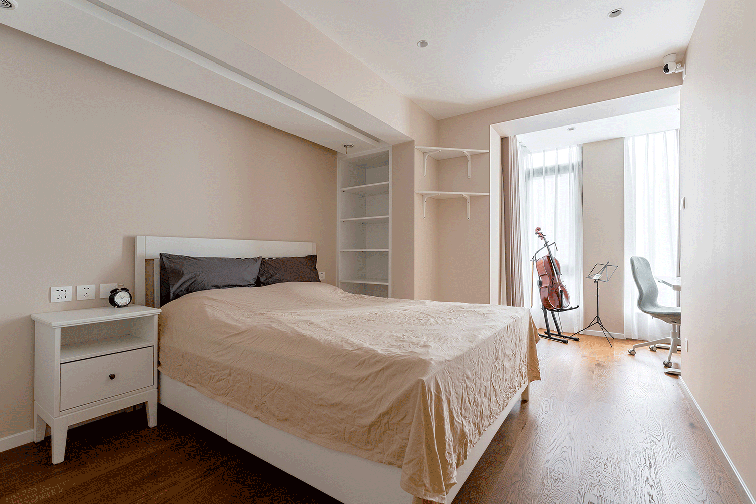 180㎡简约大平层，大横厅布局满足四口人的全部幻想（图ZMzk5NzUyMjIw） - 家装设计 - 站酷设计师久栖设计原创素材 - 站酷ZCOOL