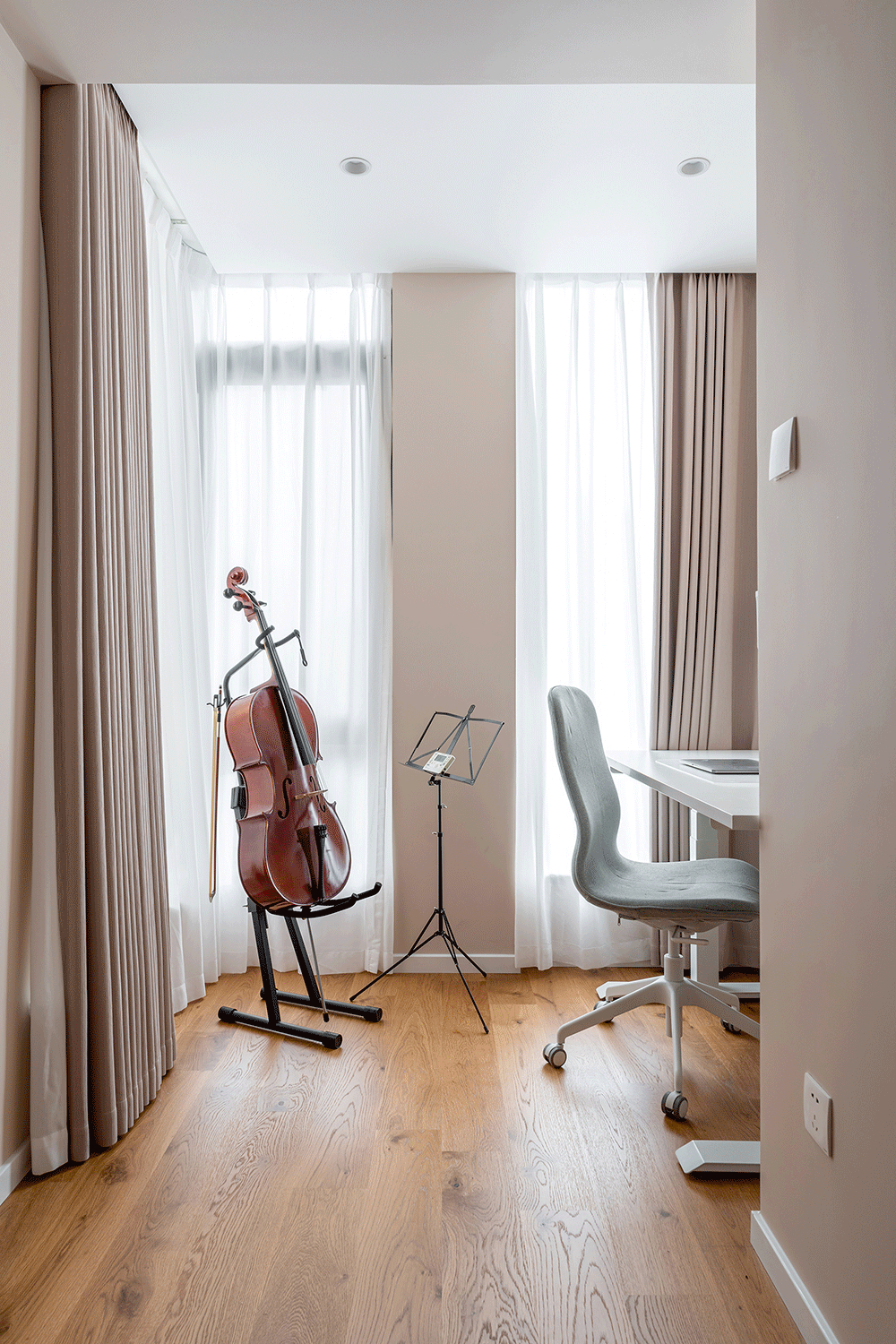 180㎡简约大平层，大横厅布局满足四口人的全部幻想（图ZMzk5NzUyMjQ4） - 家装设计 - 站酷设计师久栖设计原创素材 - 站酷ZCOOL