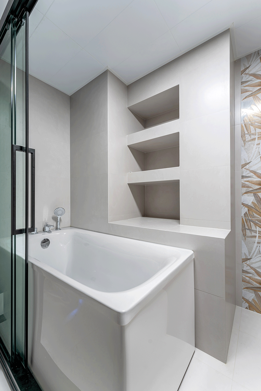 180㎡简约大平层，大横厅布局满足四口人的全部幻想（图ZMzk5NzUyMjg4） - 家装设计 - 站酷设计师久栖设计原创素材 - 站酷ZCOOL