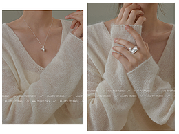 银饰丨项链丨耳环丨戒指丨无头风丨麦图摄影丨