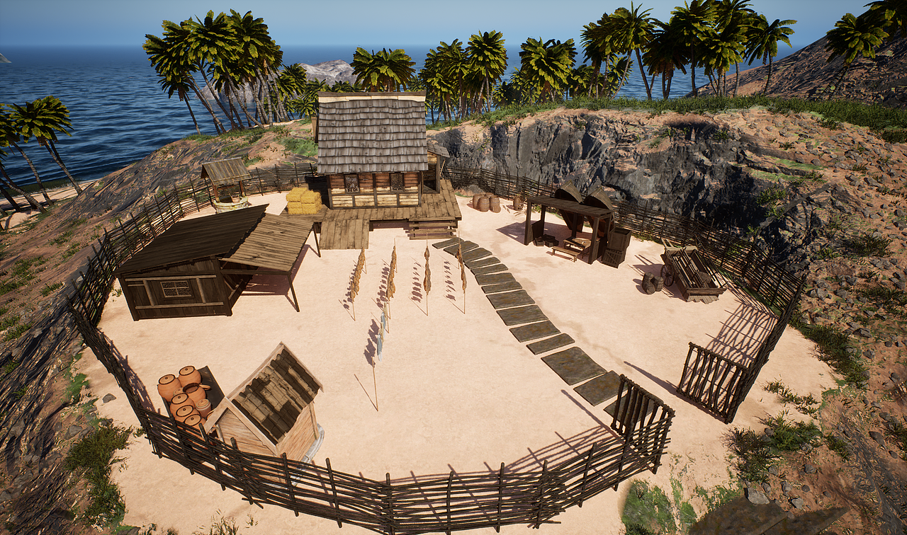 UE5 练习 海岛风光（图ZMzk5NzY0NTU2） - 场景 - 站酷设计师醉裡挑燈看劍原创素材 - 站酷ZCOOL