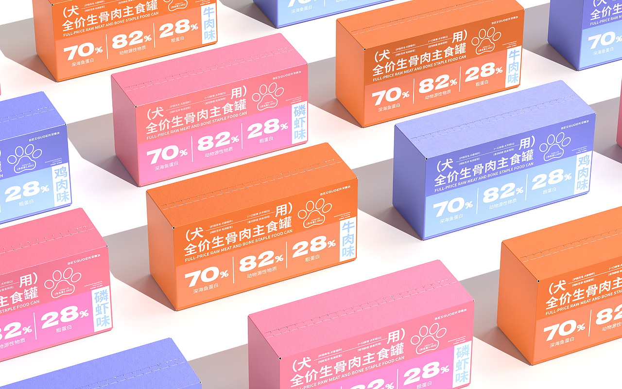 “BEIGUOER-贝果尔”狗粮包装全案设计(图ZMzk5NzY5ODcy) - 包装 - 站酷设计师采姑娘滴小蘑菇原创素材 - 站酷ZCOOL