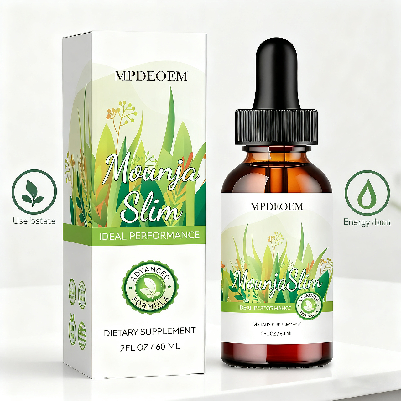 食用滴剂系列包装效果图