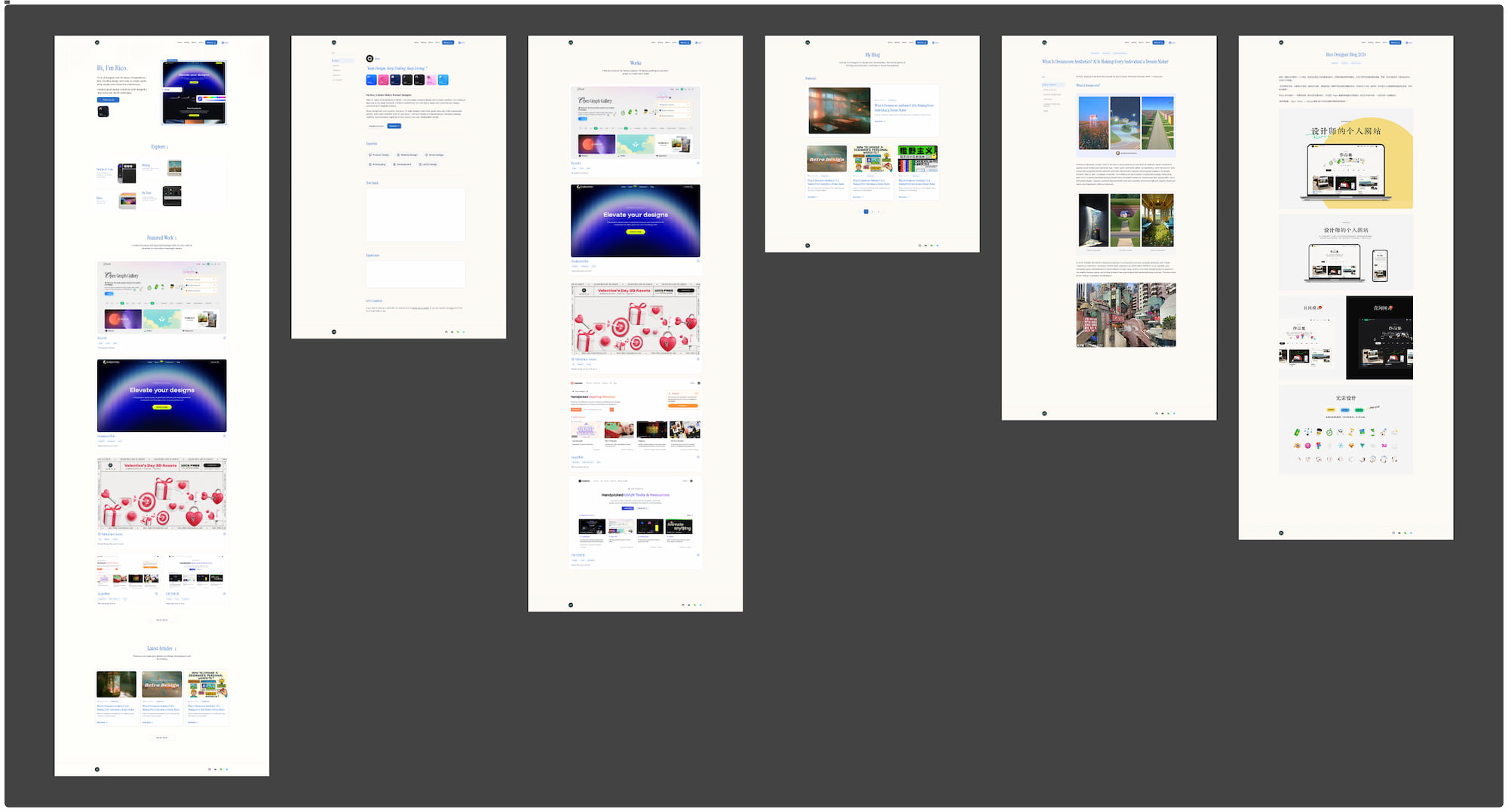 写给设计师的个人网站全流程指南(设计篇)