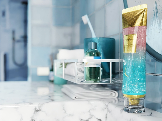 个护日用电商图建模渲染制作（去文字版）