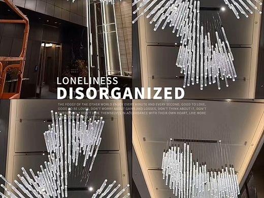 以朴素材质，巧思造就不凡光影。简约点亮灵感一室#创