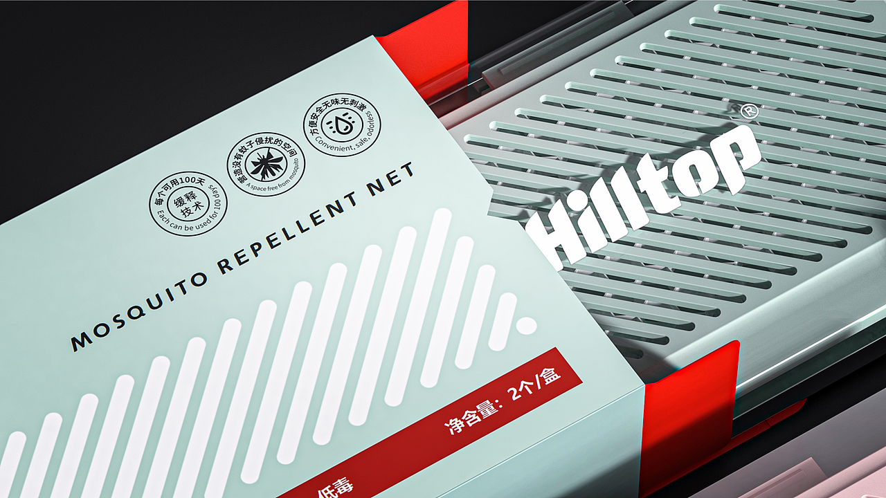 山峰Hilltop 防蚊网产品设计（新款）（图ZMzk5Nzc5NzIw） - 生活用品 - 站酷设计师山城肖磊原创素材 - 站酷ZCOOL