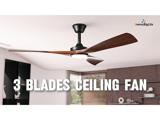 亚马逊风扇灯产品动画