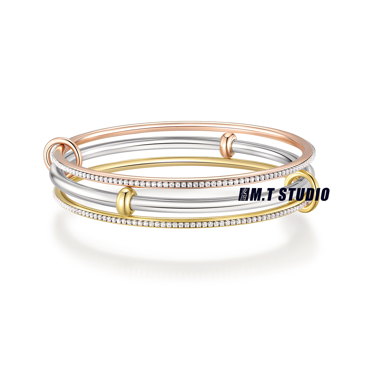 珠宝饰品拍摄|手镯饰品精修|手链饰品拍摄纯白饰品精修