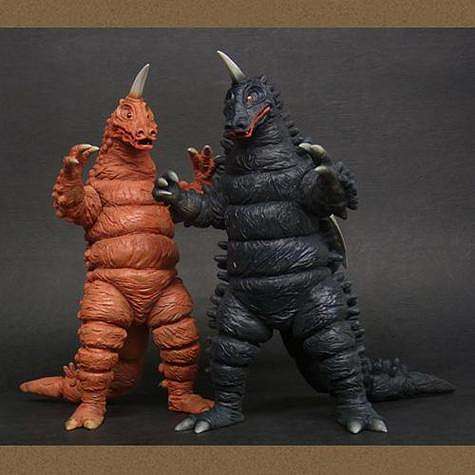 兄弟怪兽：EX布莱克基拉斯&EX雷德基拉斯