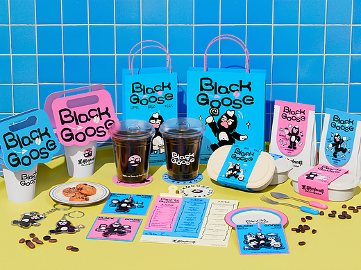 黑鹅咖啡丨品牌视觉设计